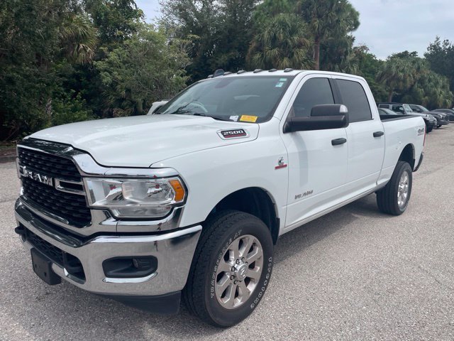 Used 2022 Bright White Clearcoat Ram Big Horn image 5