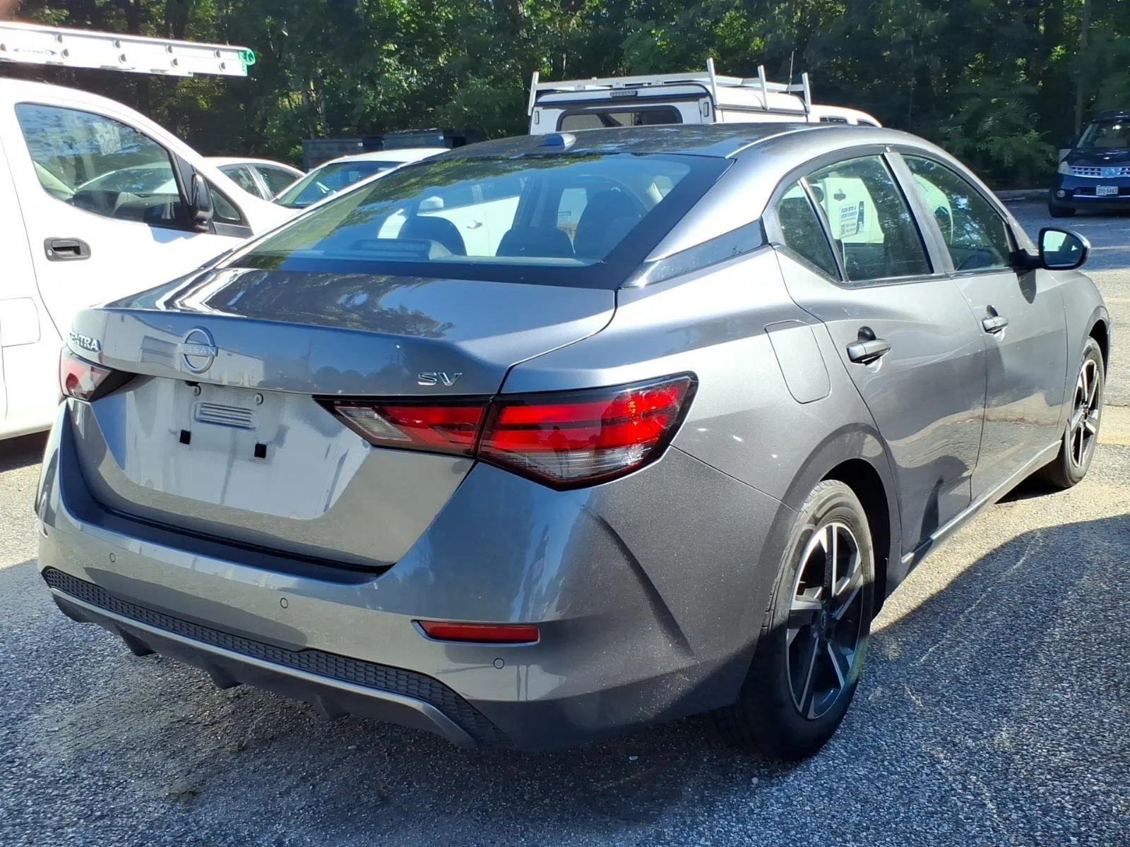 Used 2024 Gun Metallic Nissan SV image 4