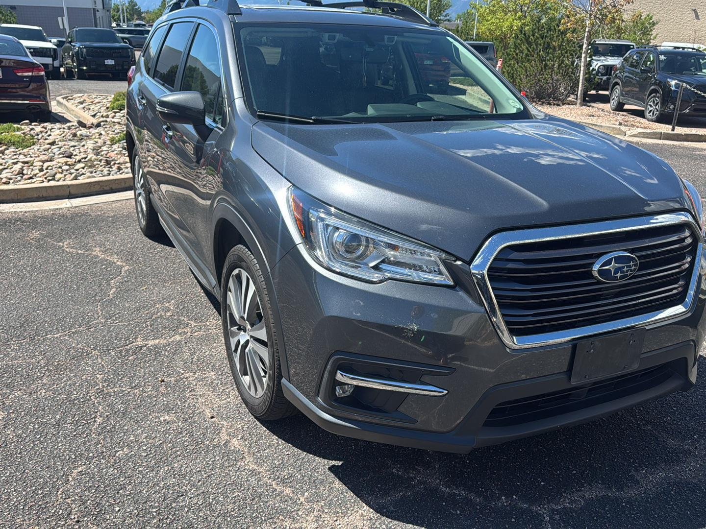 Used 2021 Magnetite Gray Metallic Subaru Limited image 2