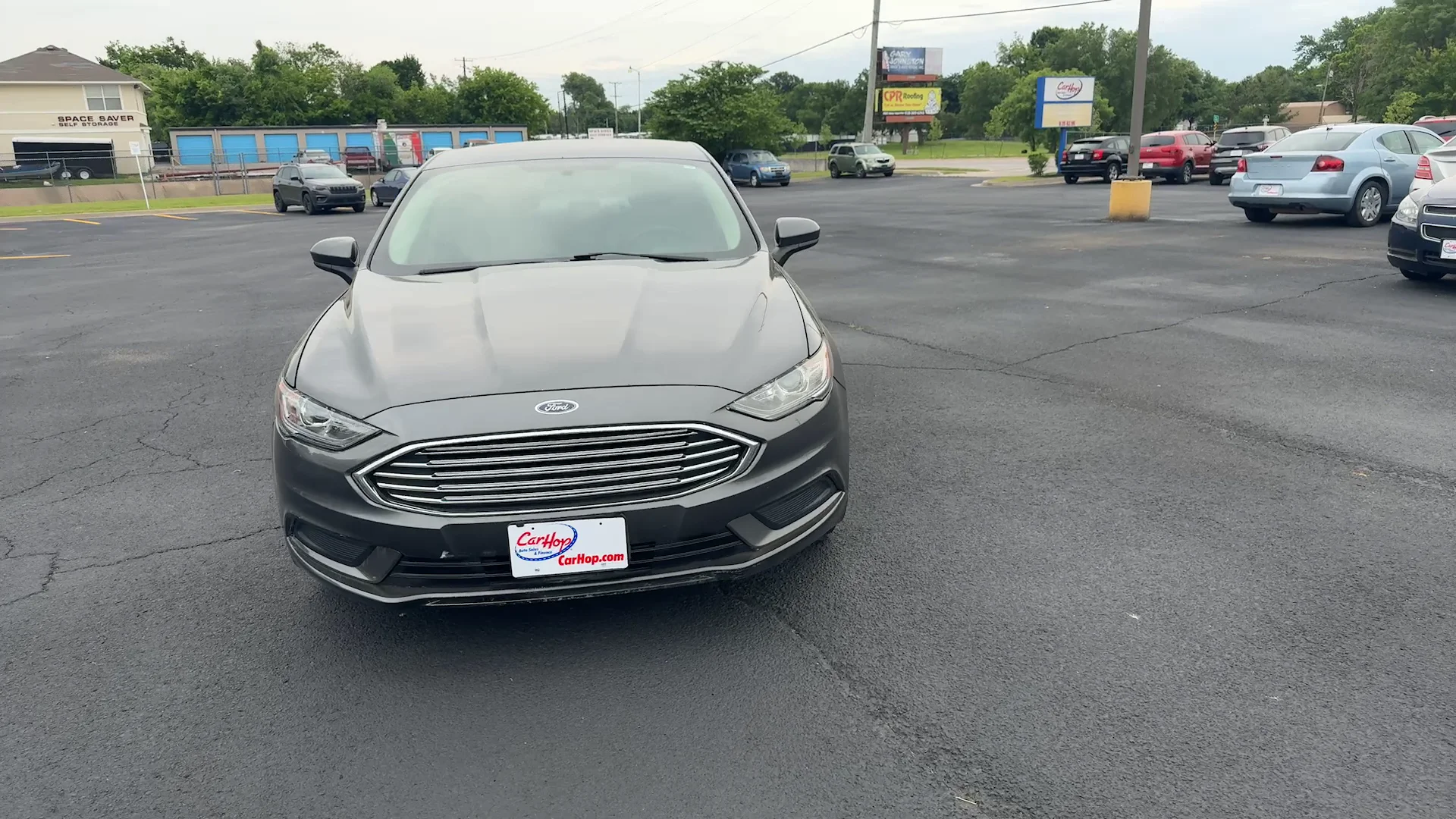 Used 2017 Gray Ford SE image 2