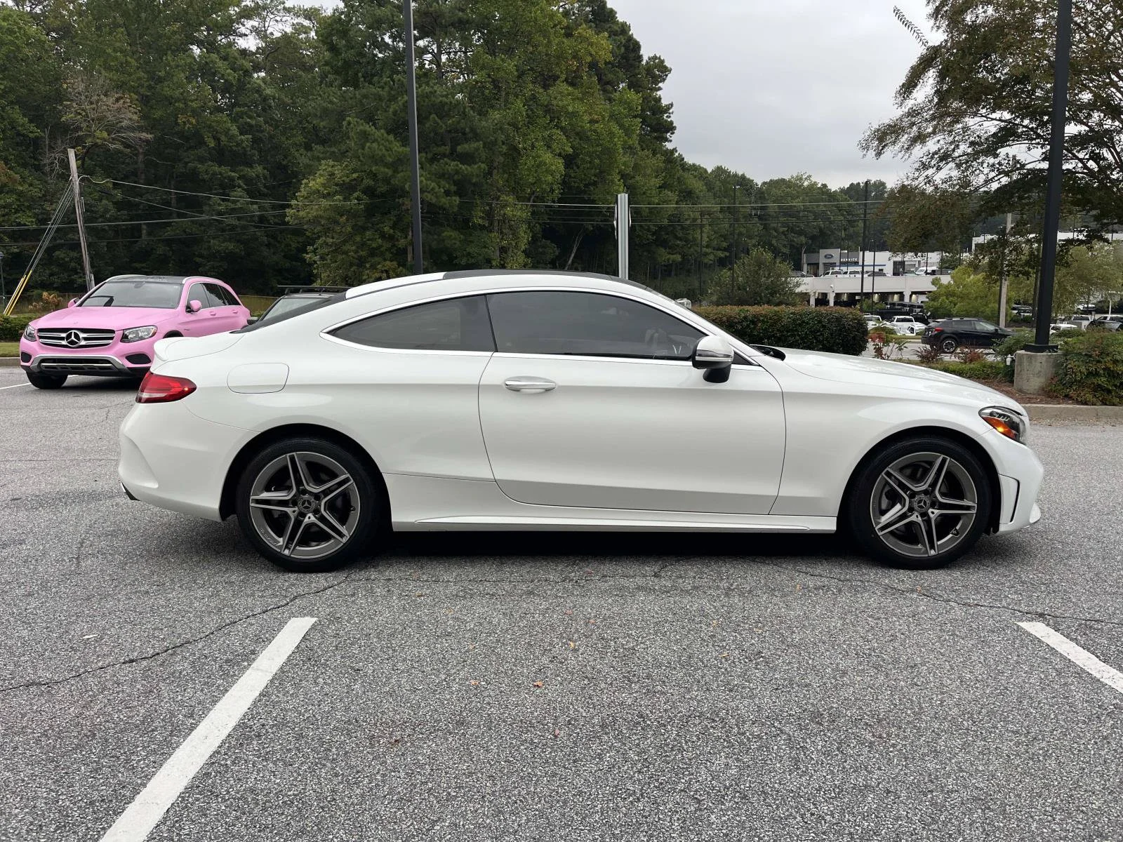 Certified Used 2021 Polar White Mercedes-Benz C 300 4MATIC® Coupe image 6