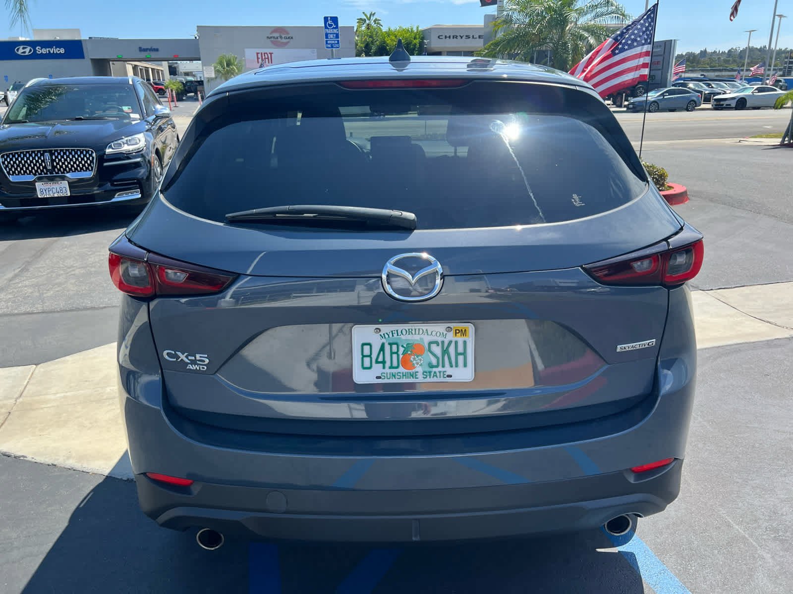 Used 2025 Polymetal Gray Metallic Mazda 2.5 S Carbon Edition image 6