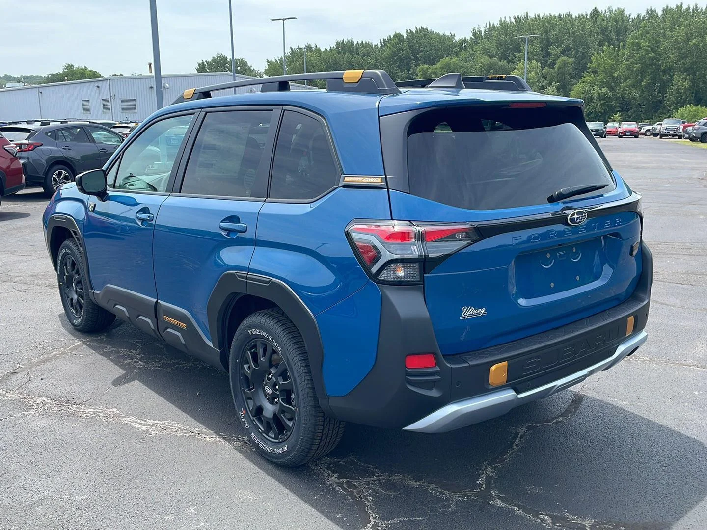 New 2026 Geyser Blue Subaru Wilderness image 3