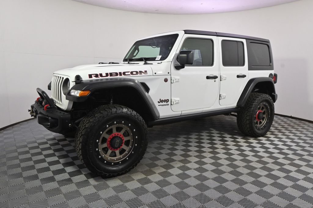 Used 2019 Jeep Wrangler Unlimited Rubicon with VIN 1C4HJXFGXKW522115 for sale in Forest Lake, Minnesota