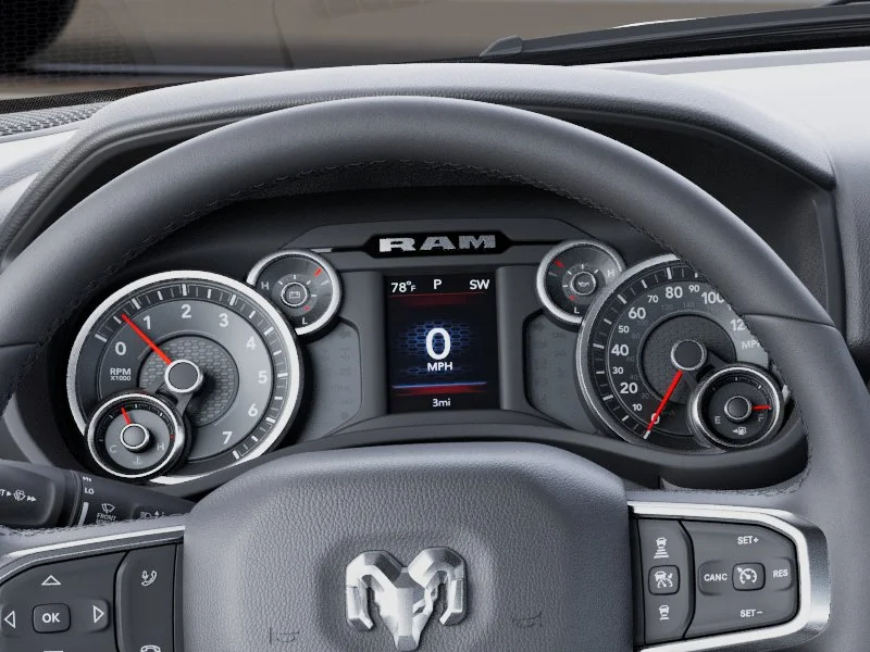 New 2026 Bright White Clearcoat RAM Big Horn image 43