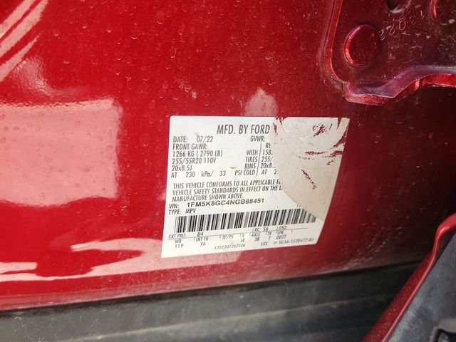 Certified Used 2022 Red Ford ST image 22
