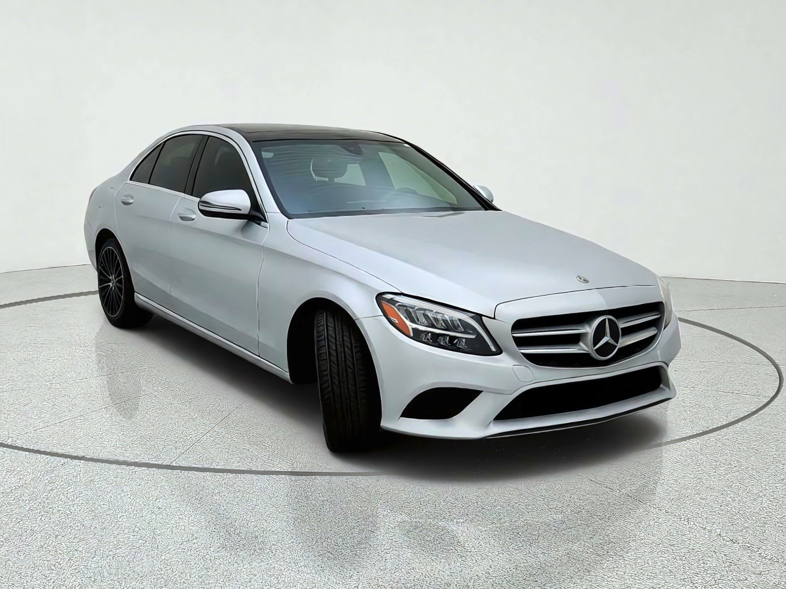 Used 2019 Iridium Silver Metallic Mercedes-Benz C 300 image 4