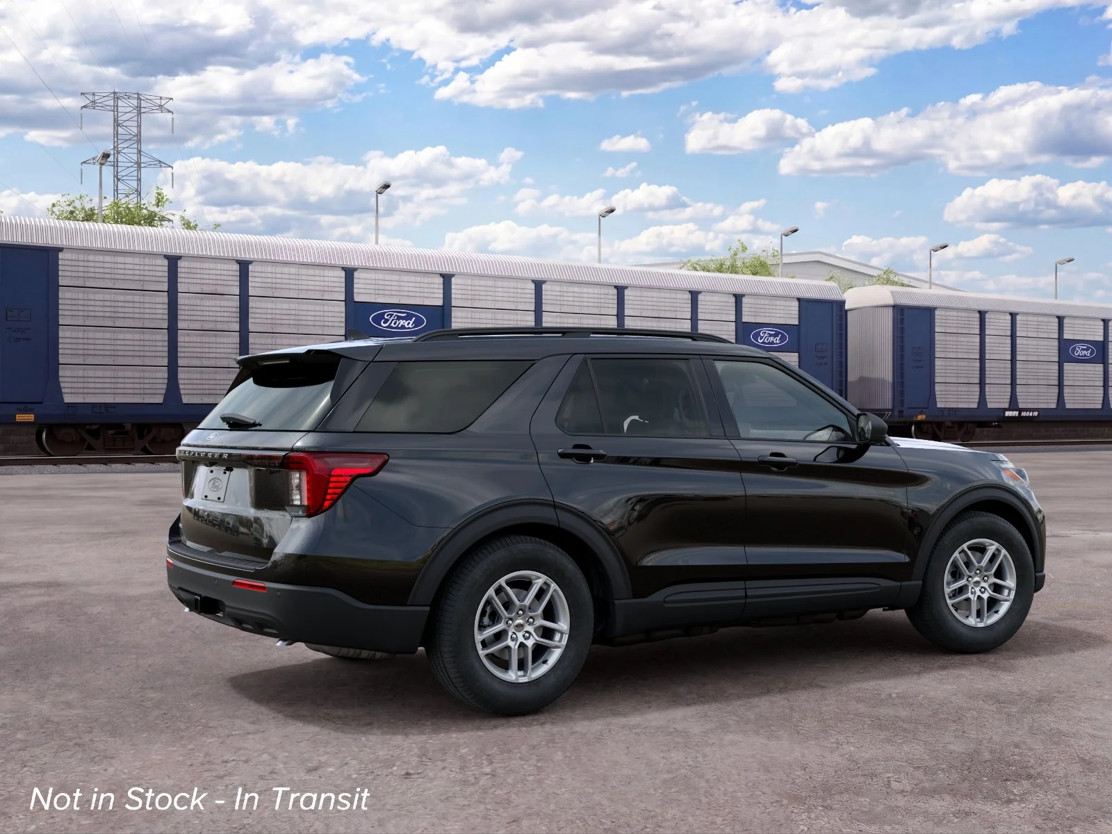 New 2027 Agate Black Metallic Ford Active image 6