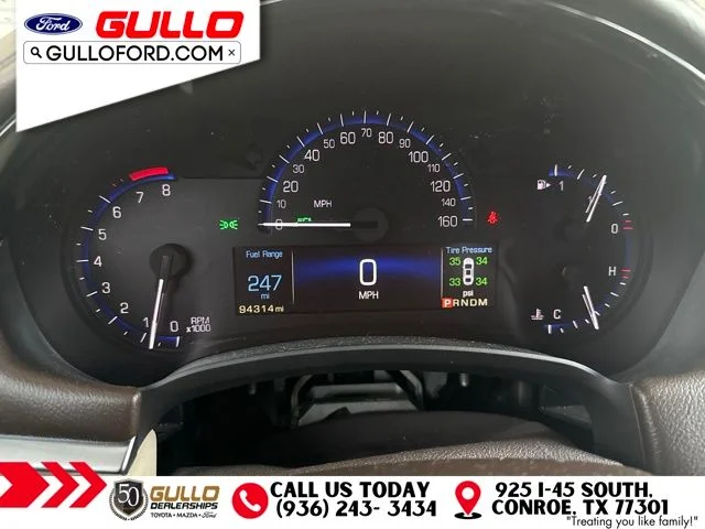 Used 2014 Sapphire Blue Metallic Cadillac Luxury image 7