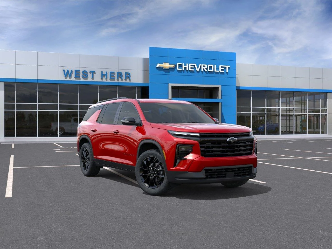 New 2026 Radiant Red Tintcoat Chevrolet LT image 2