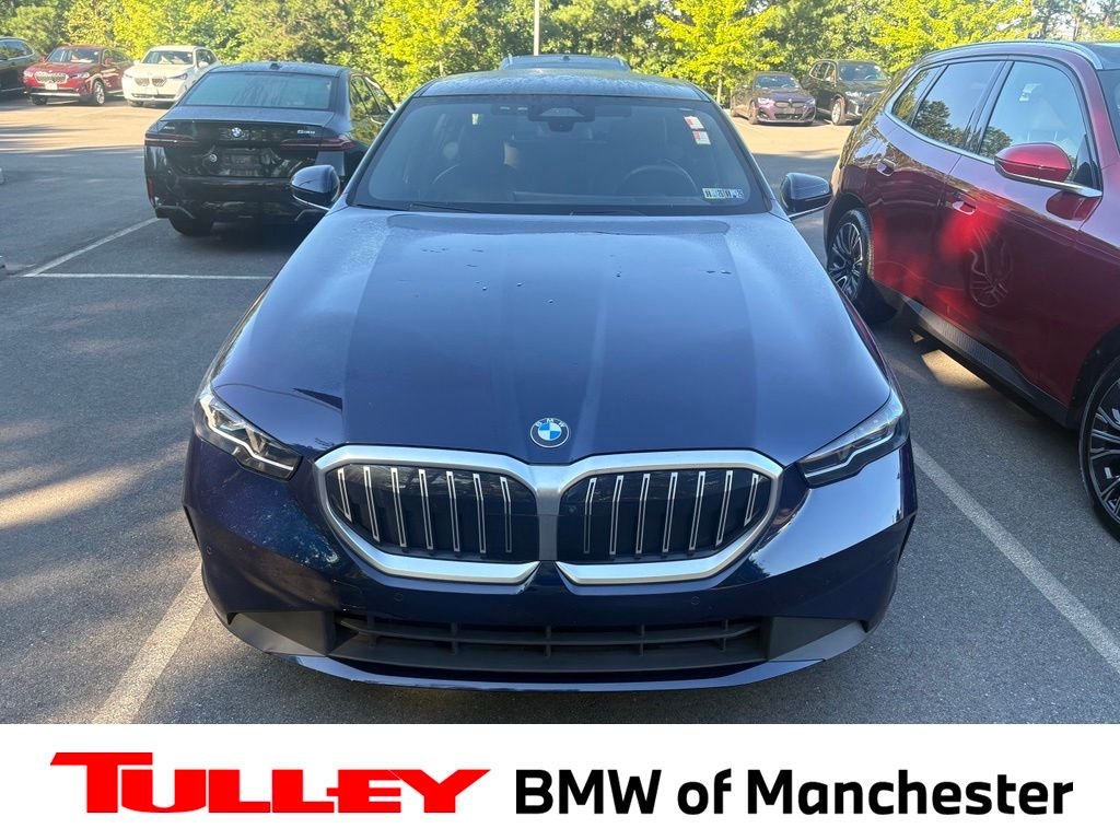 Certified Used 2024 Tanzanite Blue II Metallic BMW 530i xDrive image 1