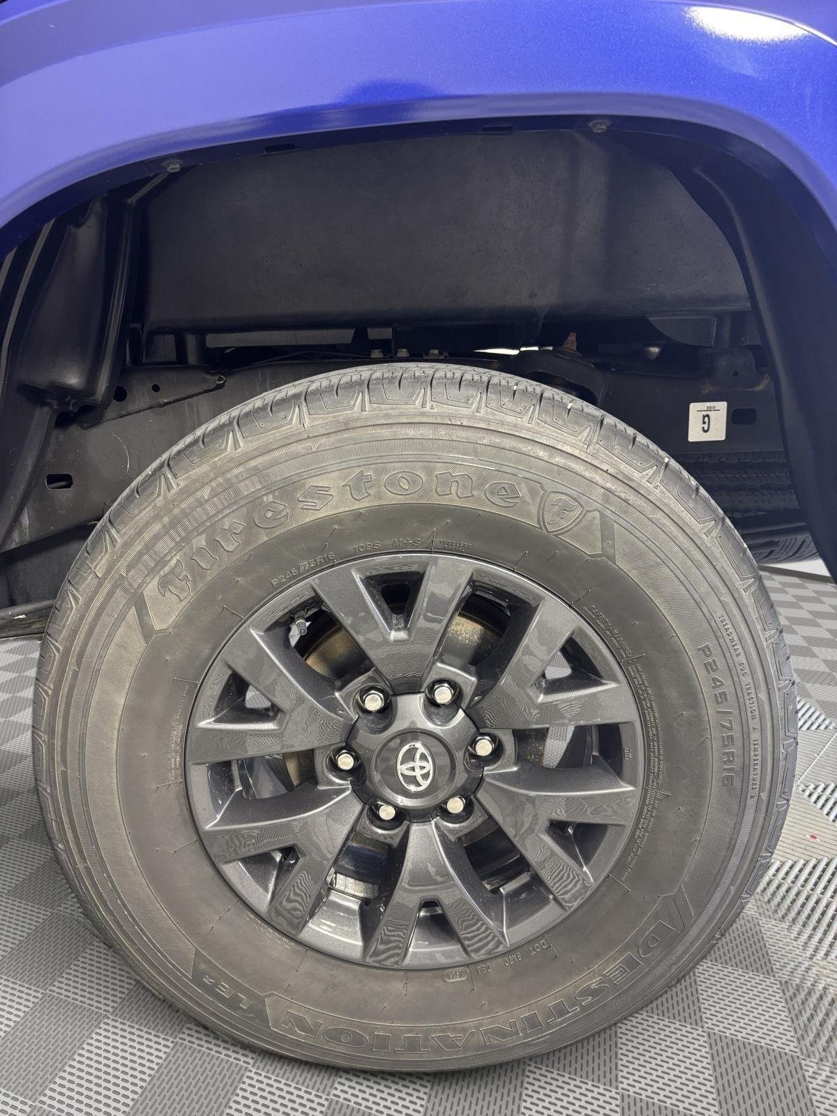Certified Used 2023 Blue Crush Metallic Toyota SR5 image 7
