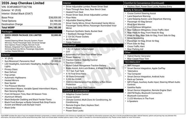 New 2026 41 Jeep Limited image 28