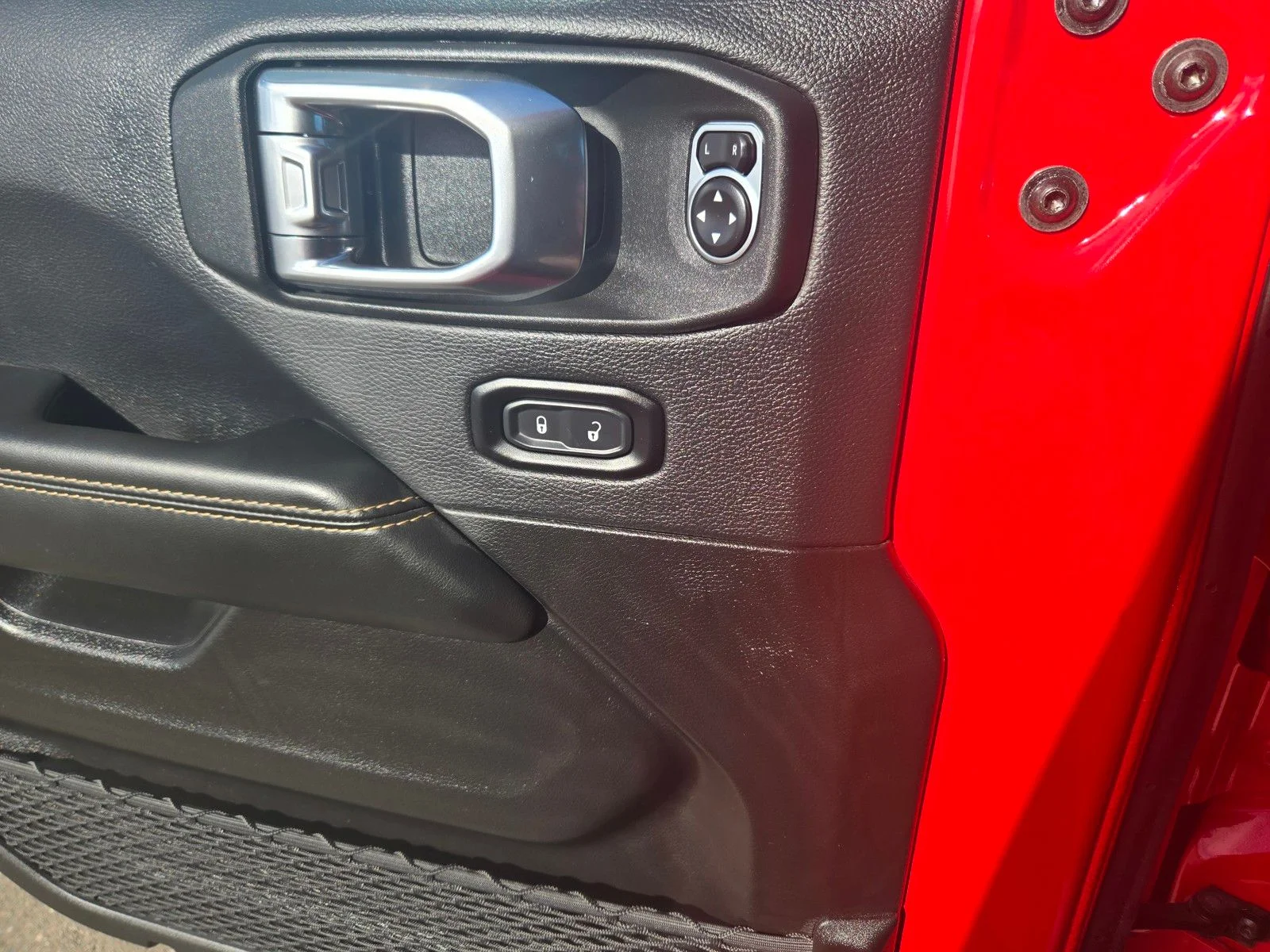 Used 2025 Firecracker Red Clearcoat Jeep Sahara 4xe image 18