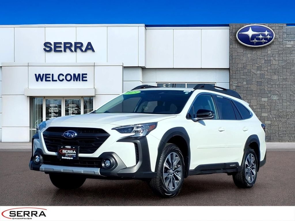 Used 2025 Crystal White Pearl Subaru Limited image 1