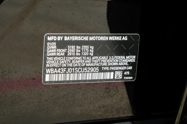 Used 2025 Black BMW 530i image 77