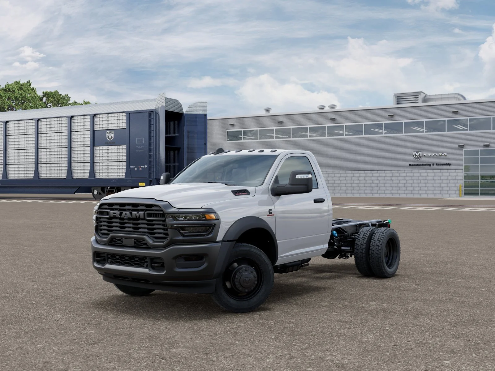 New 2026 Bright White Clear-Coat Exterior Paint RAM  image 27