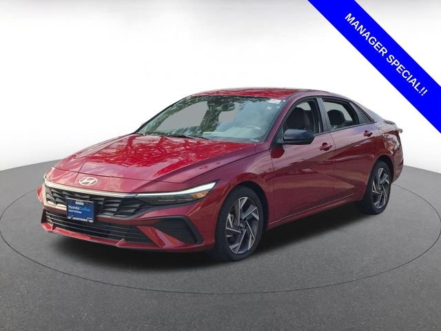 Certified Used 2025 Red Hyundai SEL Sport image 1