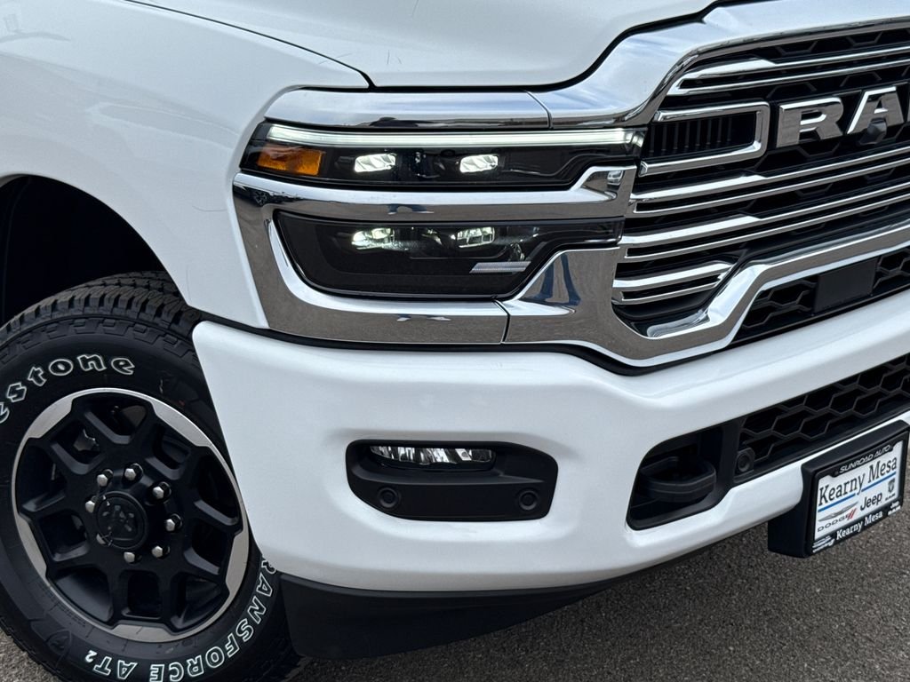 New 2026 Bright White Clear-Coat Exterior Paint RAM Laramie image 6