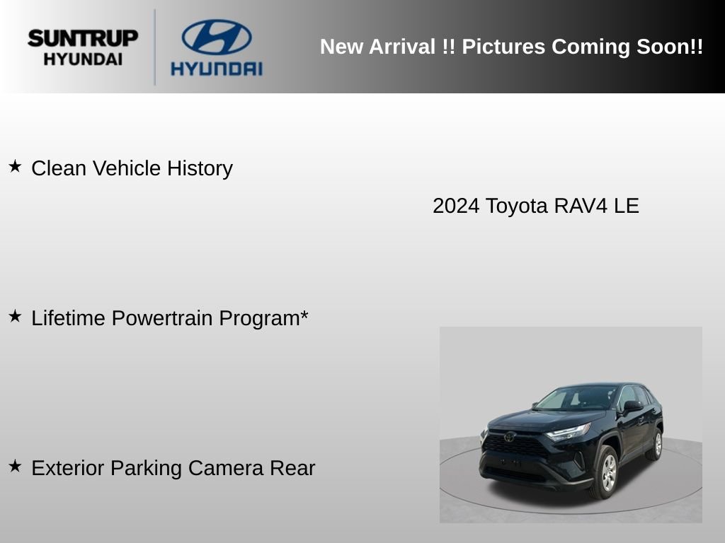 Used 2024 Black Toyota LE image 5