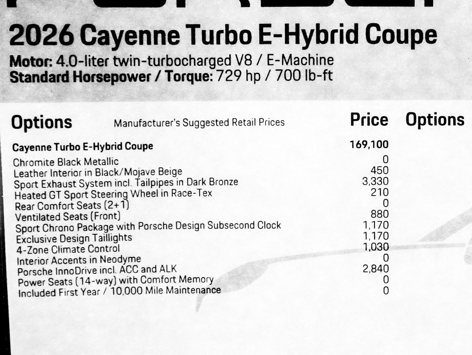 New 2026 Chromite Black Metallic Porsche Turbo E-Hybrid Coupe image 29