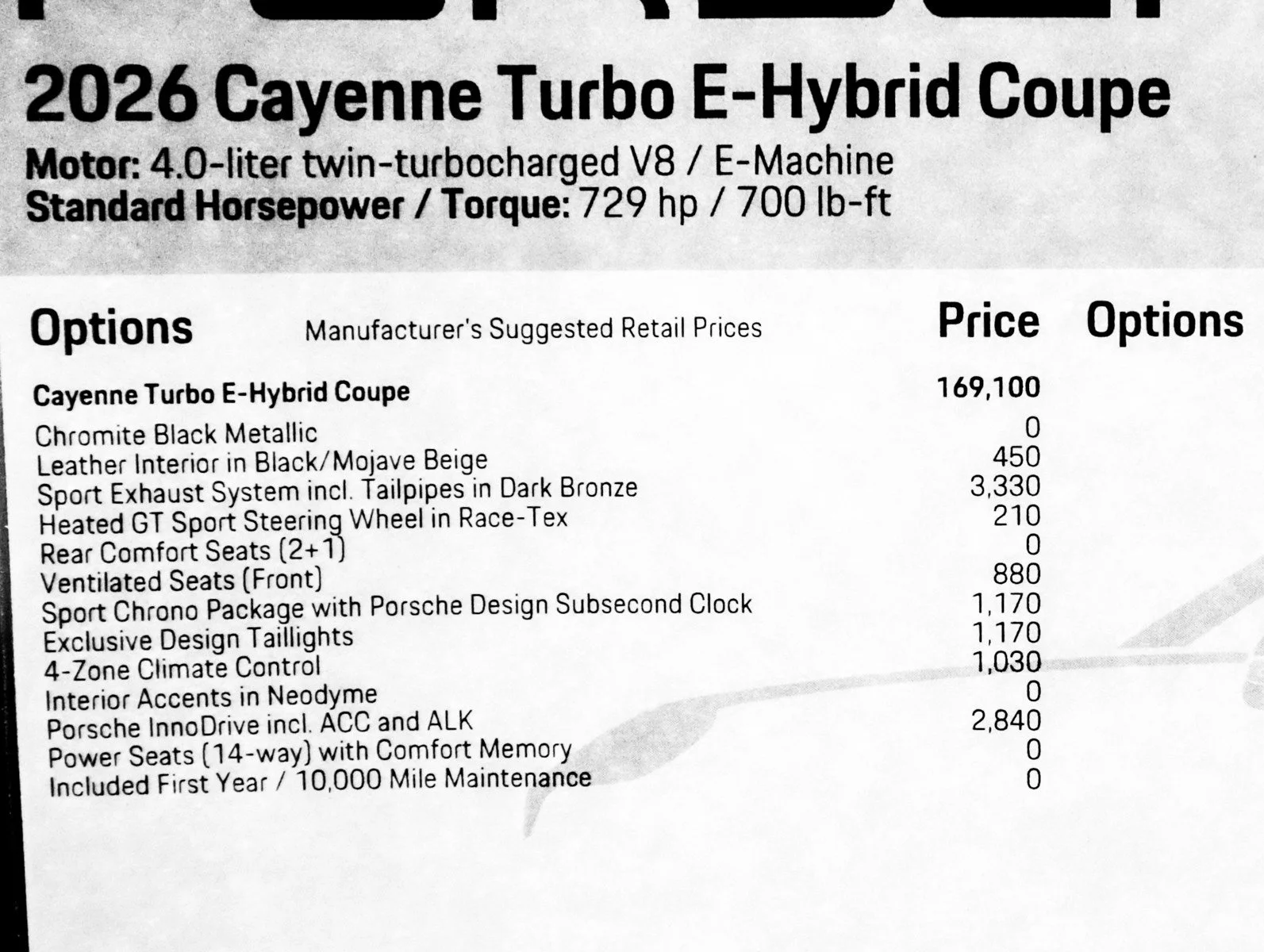 New 2026 Chromite Black Metallic Porsche Turbo E-Hybrid Coupe image 29
