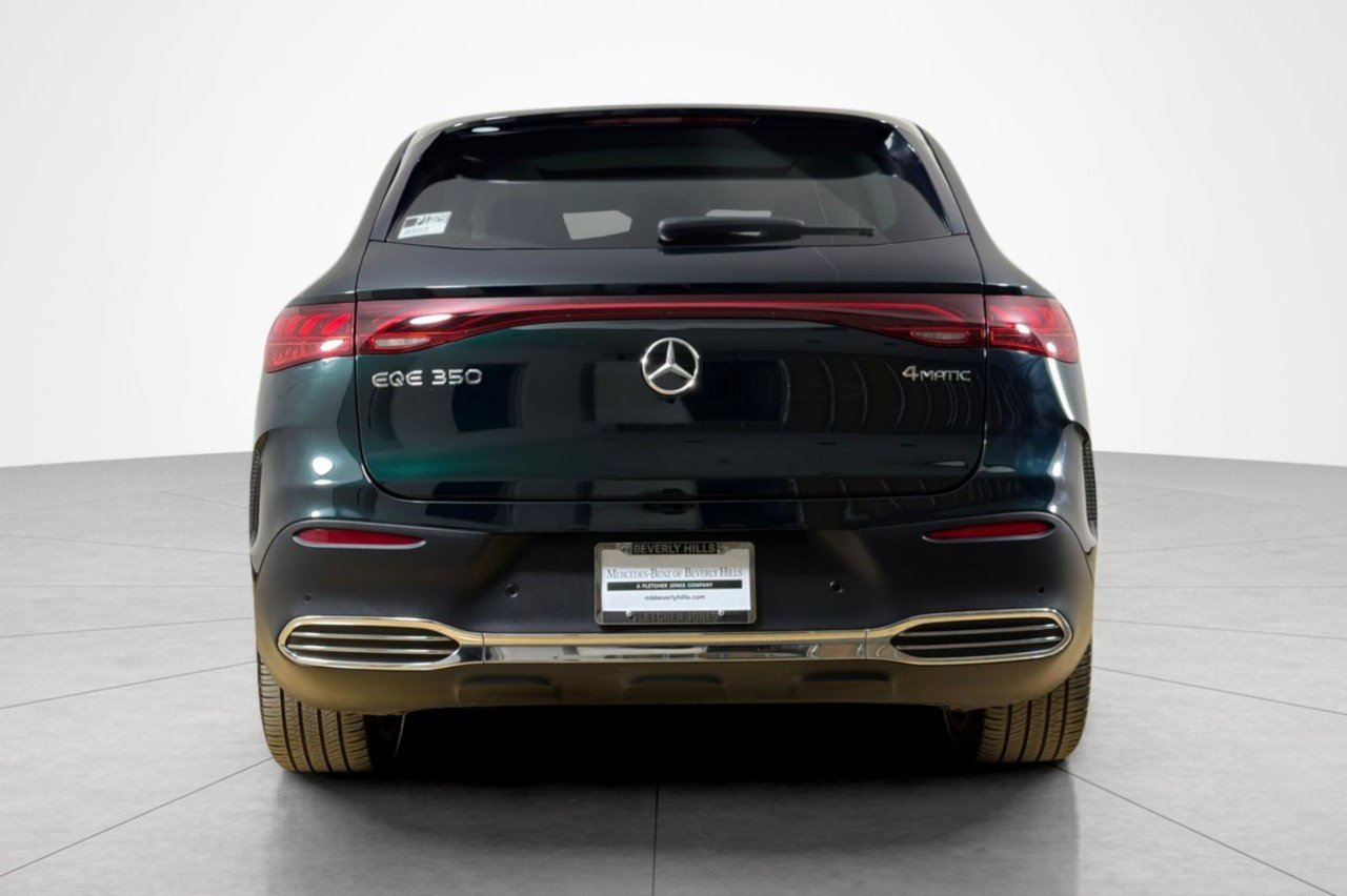 Certified Used 2023 Emerald Green Metallic Mercedes-Benz EQE 350 image 4