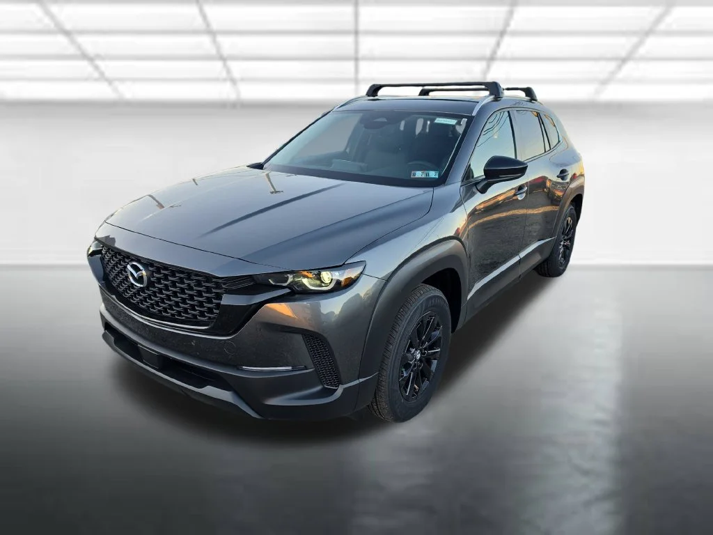 New 2026 Machine Gray Metallic Mazda Preferred AWD image 3
