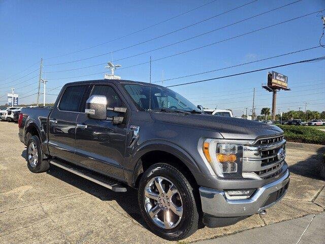Used 2022 Carbonized Gray Metallic Ford LARIAT image 7