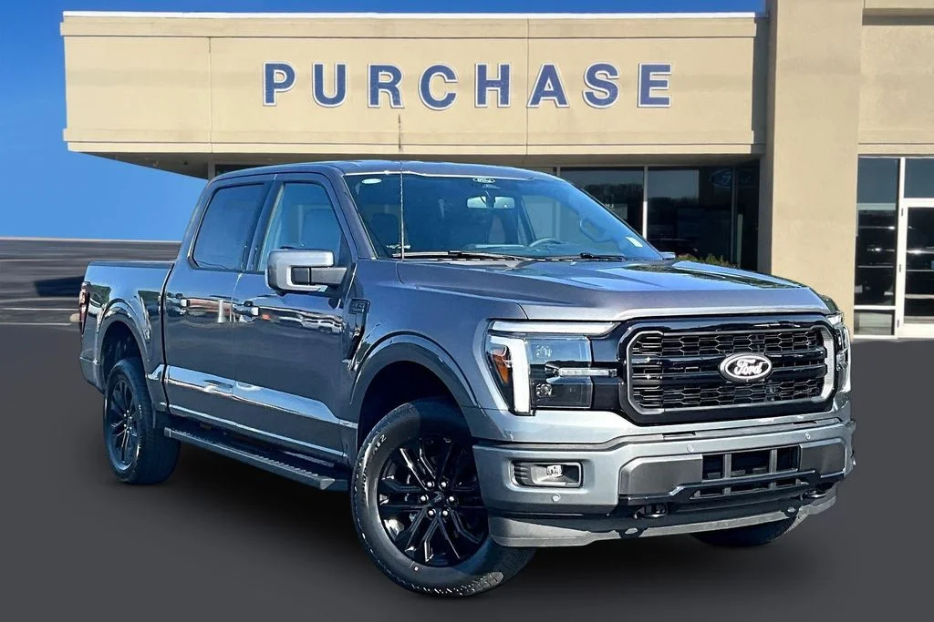 New 2026 Carbonized Gray Metallic Ford Lariat® image 1