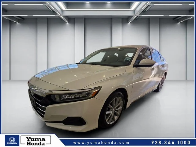 Certified Used 2022 White Honda LX image 1
