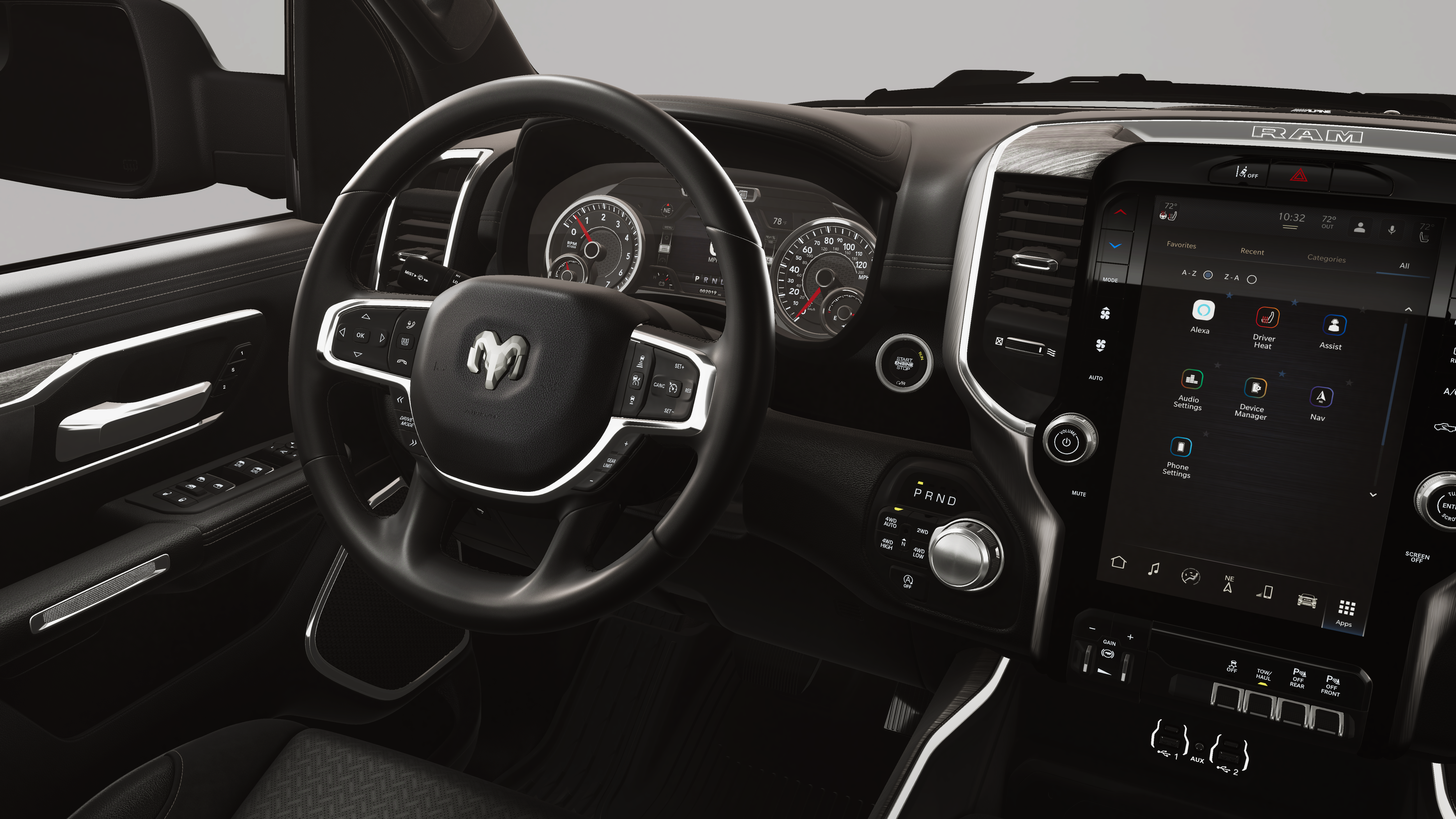New 2026 Forged Blue Metallic Exterior Paint RAM Laramie image 21