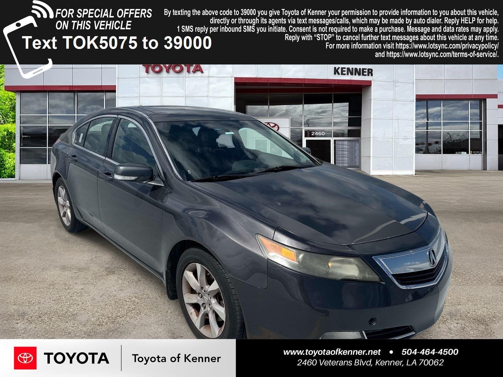 Used 2013 Graphite Luster Metallic Acura Tech image 1