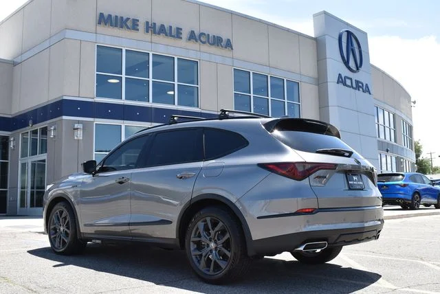 Certified Used 2024 Liquid Carbon Metallic Acura SH-AWD A-SPEC image 7