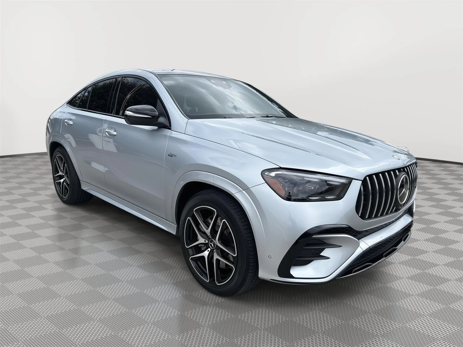 Certified Used 2026 Cirrus Silver Metallic Mercedes-Benz AMG® GLE 53 image 1