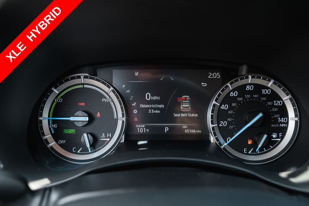 Used 2022 Magnetic Gray Metallic Toyota XLE image 14