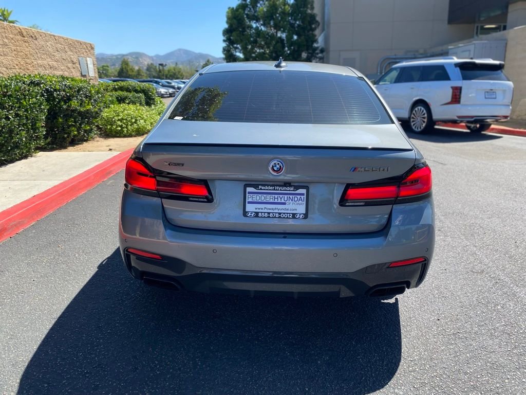 Used 2023 Gray BMW M550i xDrive image 8