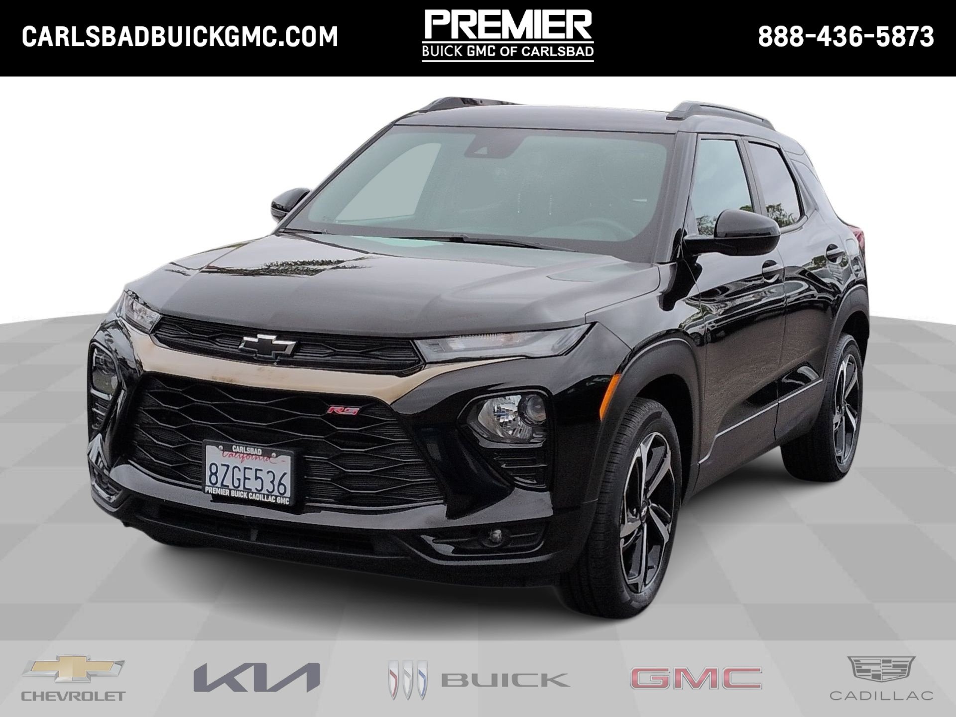 Mosaic Black Metallic 2022 Chevrolet Trailblazer RS FWD SUV / Crossover Front-Wheel Drive