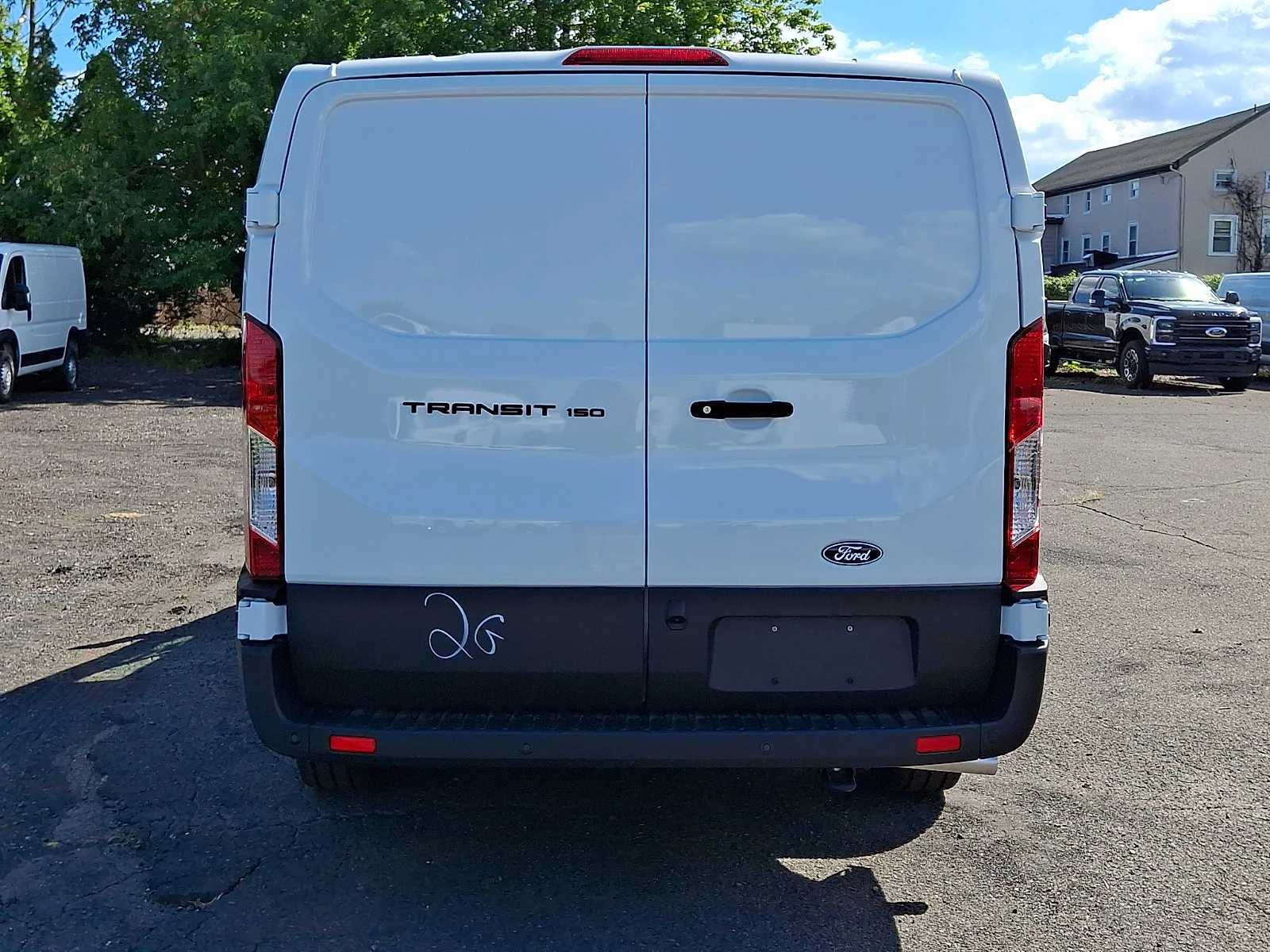 New 2026 Oxford White Ford Cargo Van image 5