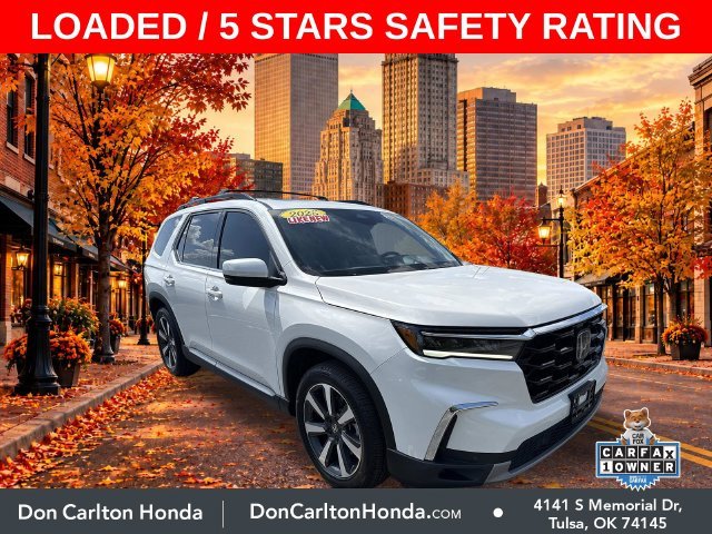 Used 2025 Platinum White Pearl Honda Touring image 1