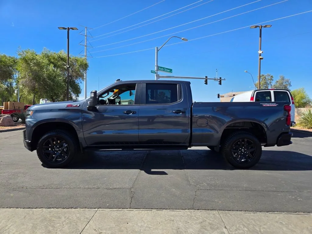 Used 2022 SHADOW GRAY METALLIC Chevrolet LT Trail Boss image 3