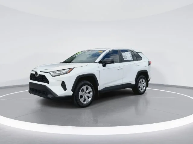 Used 2023 White Toyota LE image 4