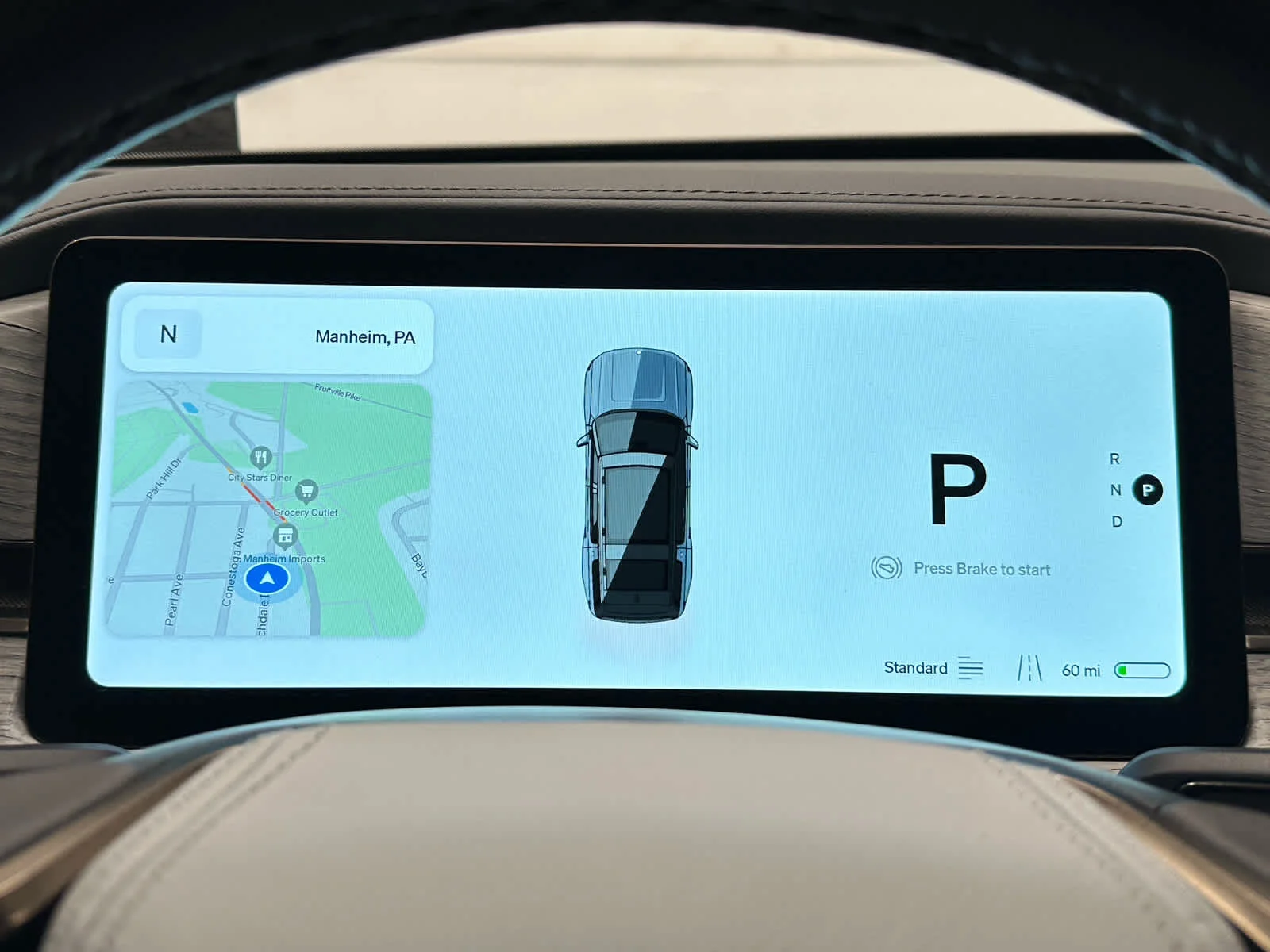 Used 2025 Storm Blue Rivian Ascend image 29