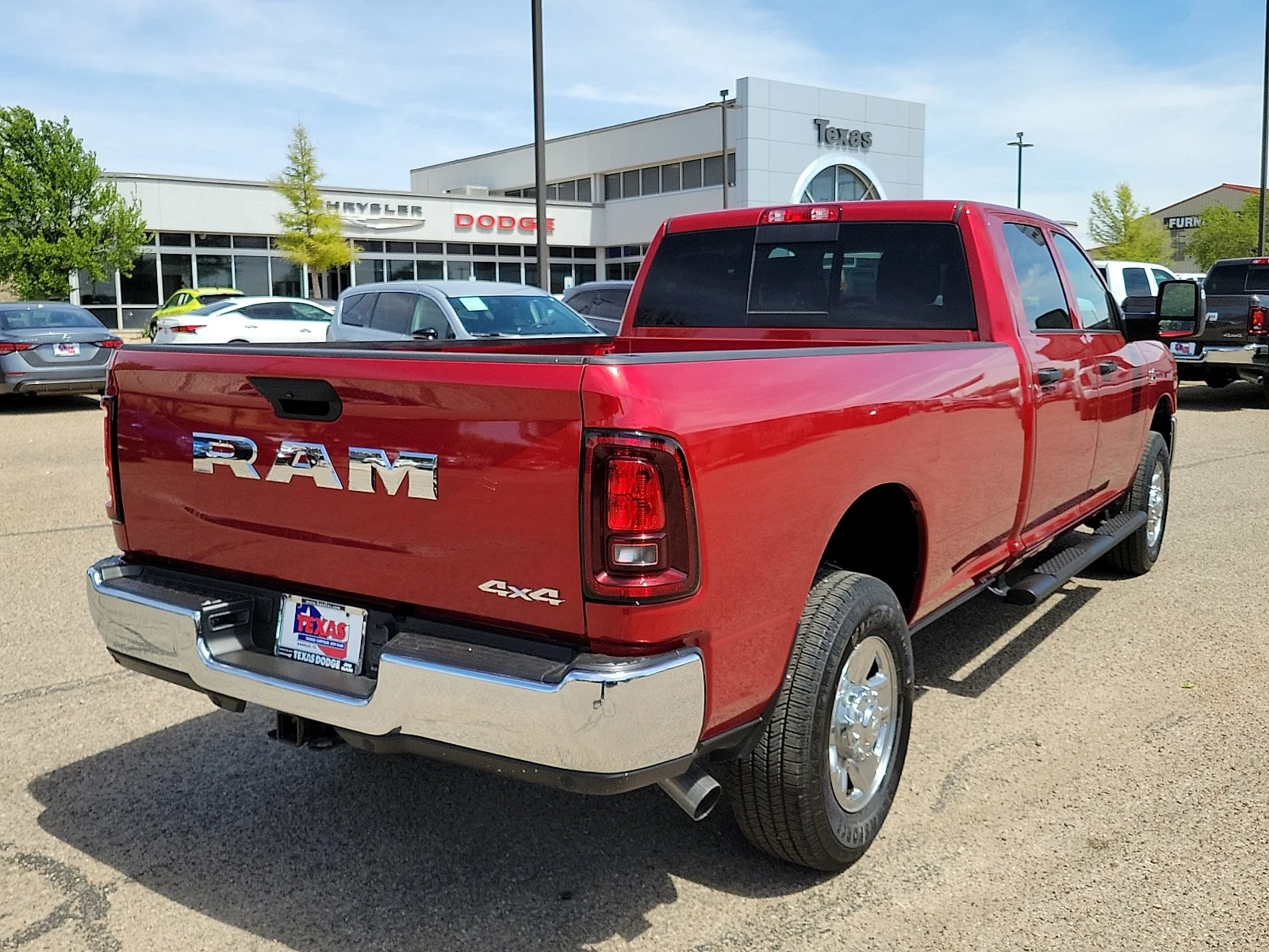 New 2026 PR6 Molten Red Ram TRADESMAN CREW CAB 4X4 8