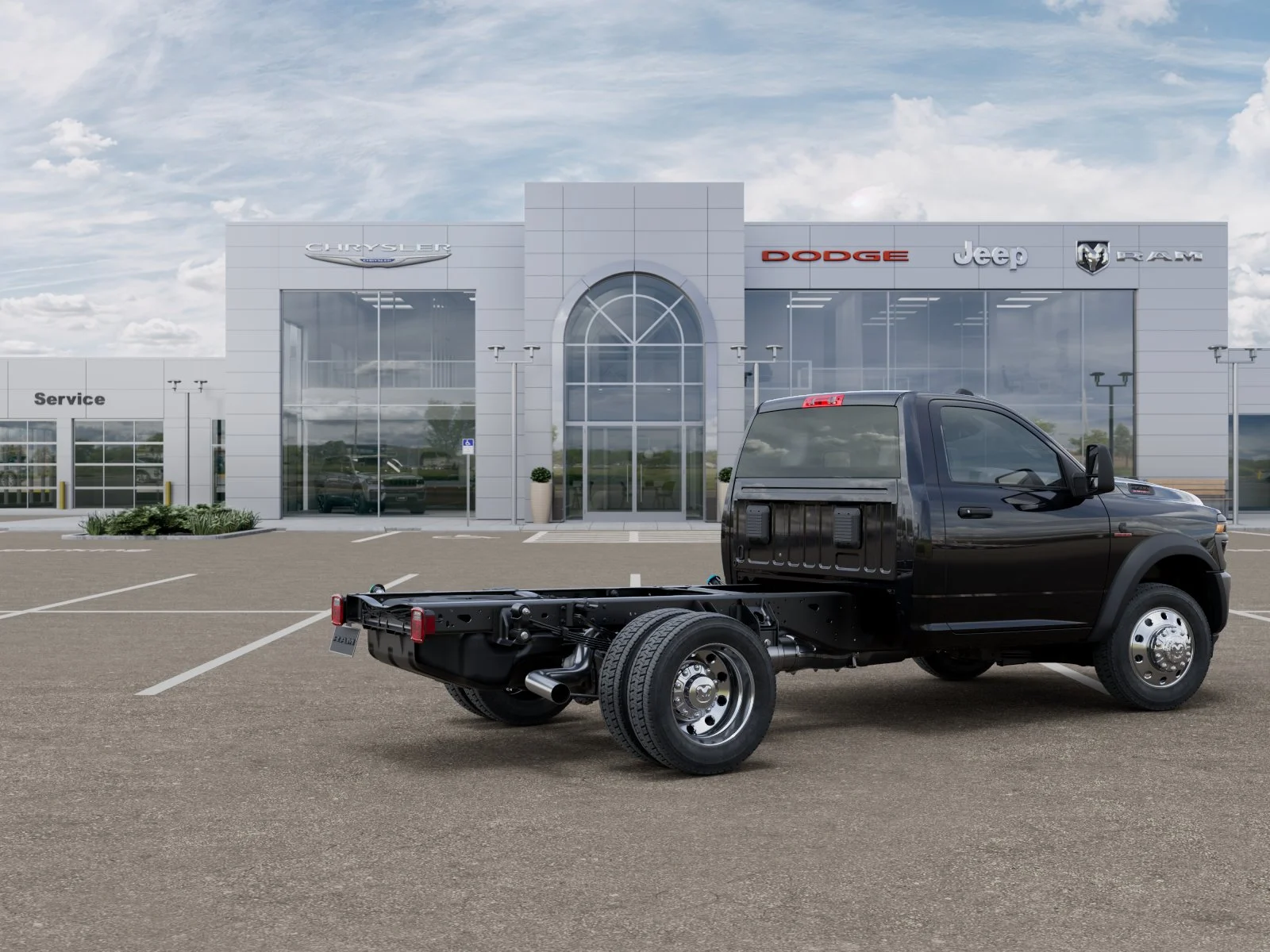 New 2026 Diamond Black Crystal Pearlcoat RAM Tradesman image 30