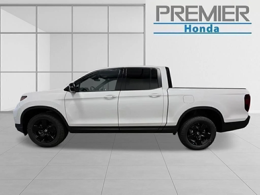 New 2026 Platinum White Pearl Honda Black Edition Two-Tone image 2