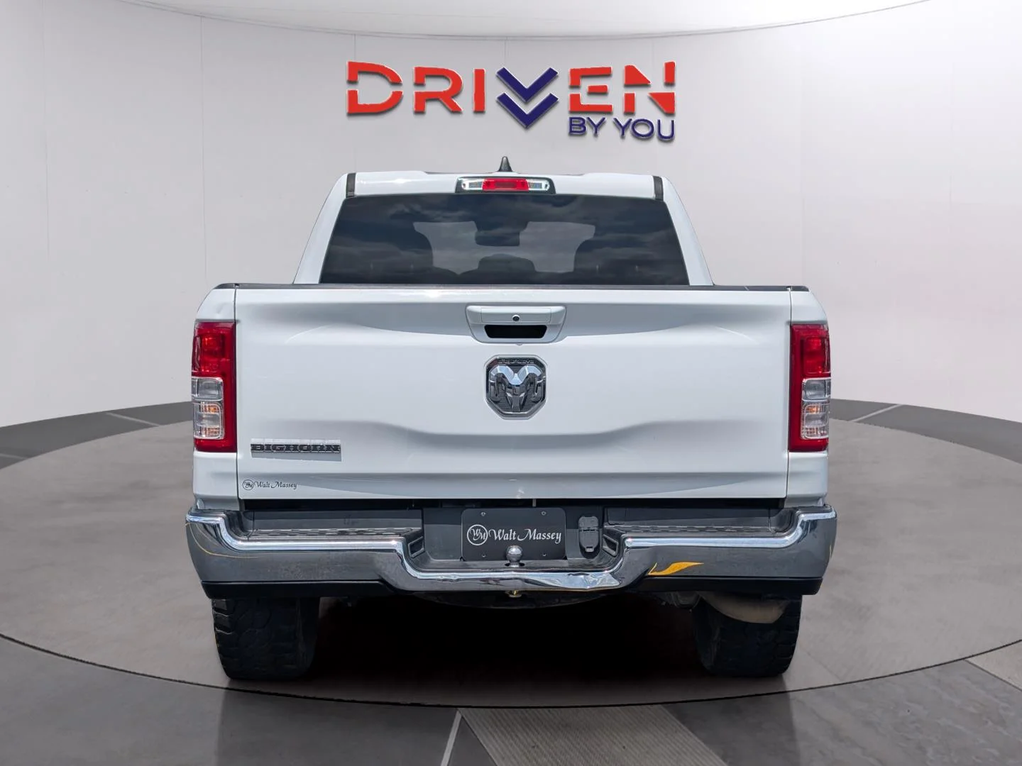 Used 2022 Bright White Clearcoat Ram Big Horn image 4