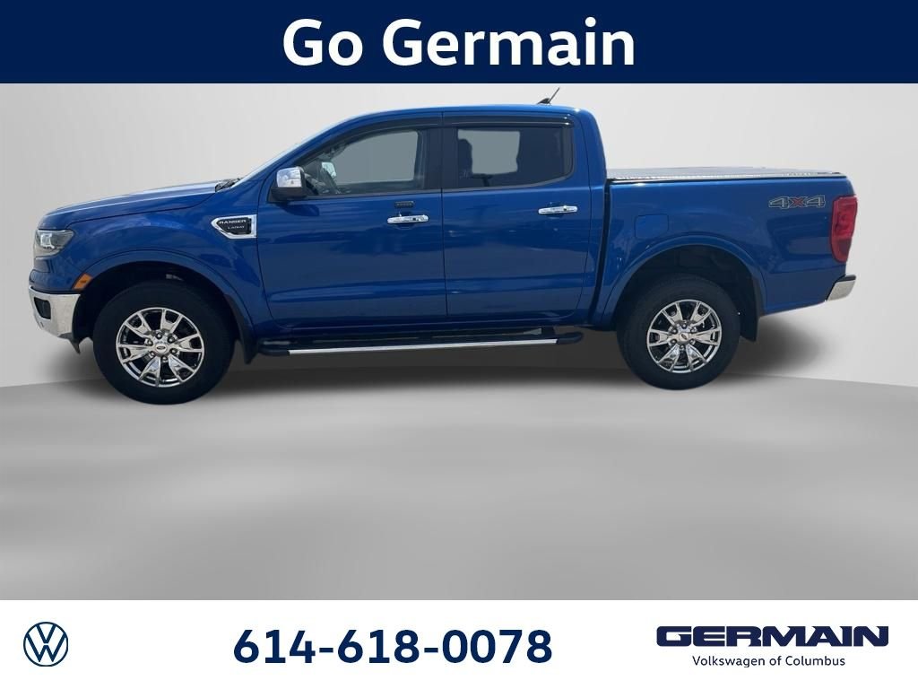 Used 2019 Blue Ford Lariat image 3