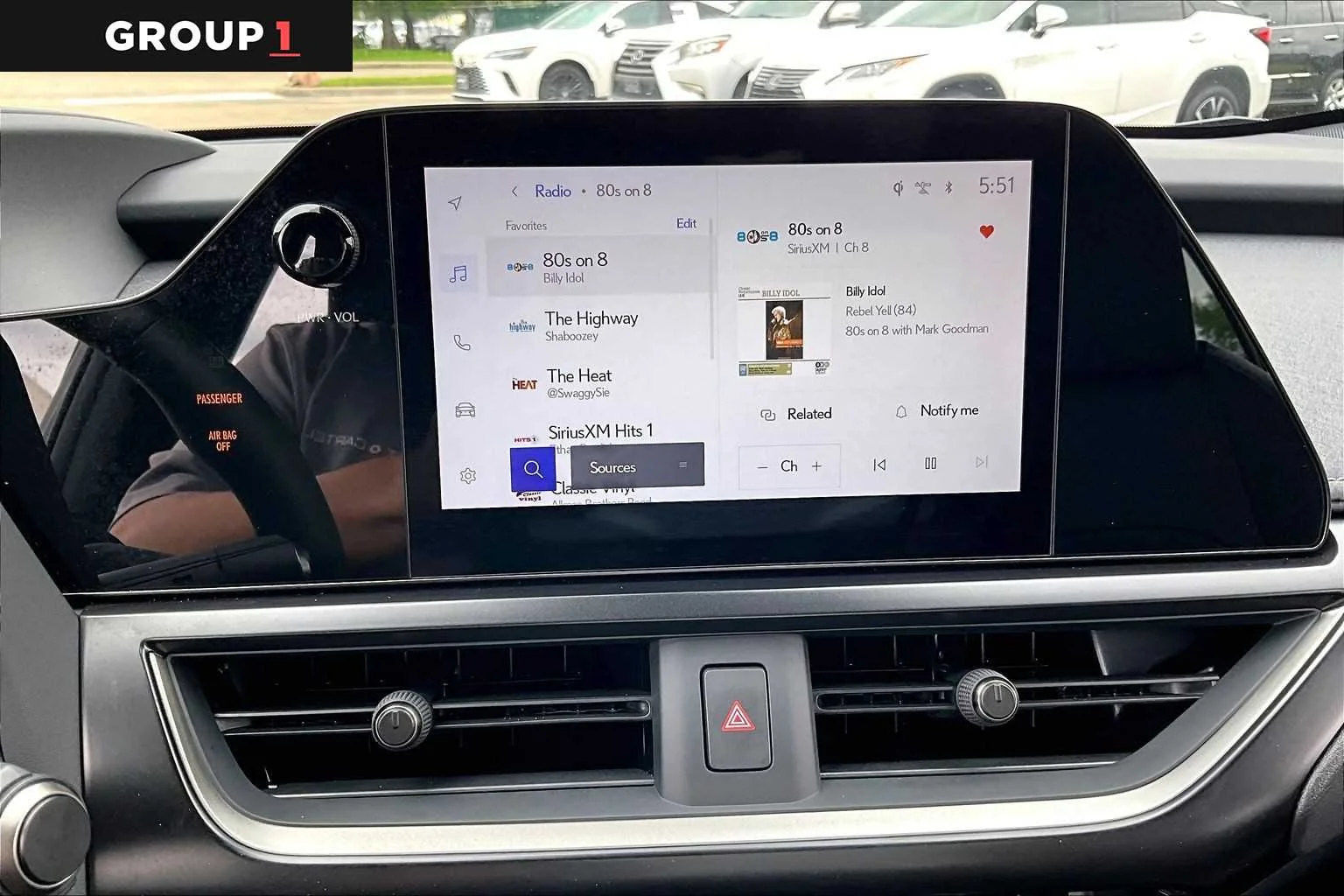 Used 2025 Cloudburst Gray Lexus Premium image 31