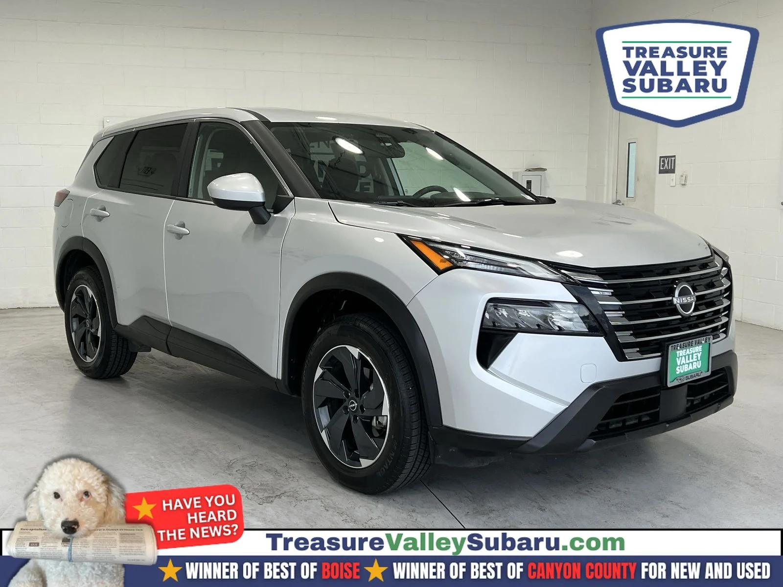 Used 2025 Silver Nissan SV image 1